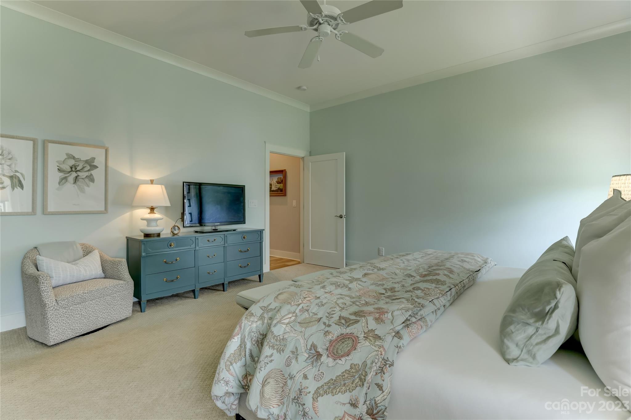 151 Inspired Way Fort Mill, SC 29708 - Photo 26 of 48 a bedroom with a bed and a couch