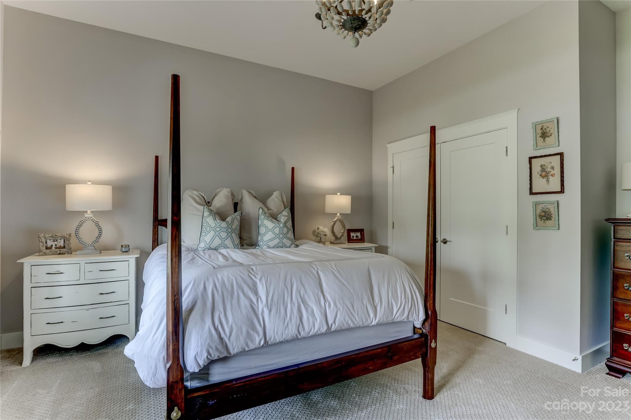 151 Inspired Way Fort Mill, SC 29708 - Photo 32 of 48 a bedroom with a bed and a cabinets