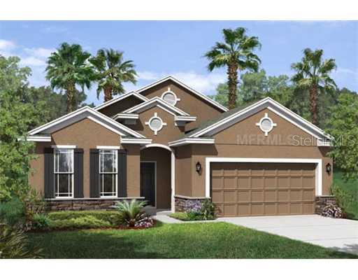 Exterior Front - This is a rendering only-home is under construction. The color and elevation may vary.