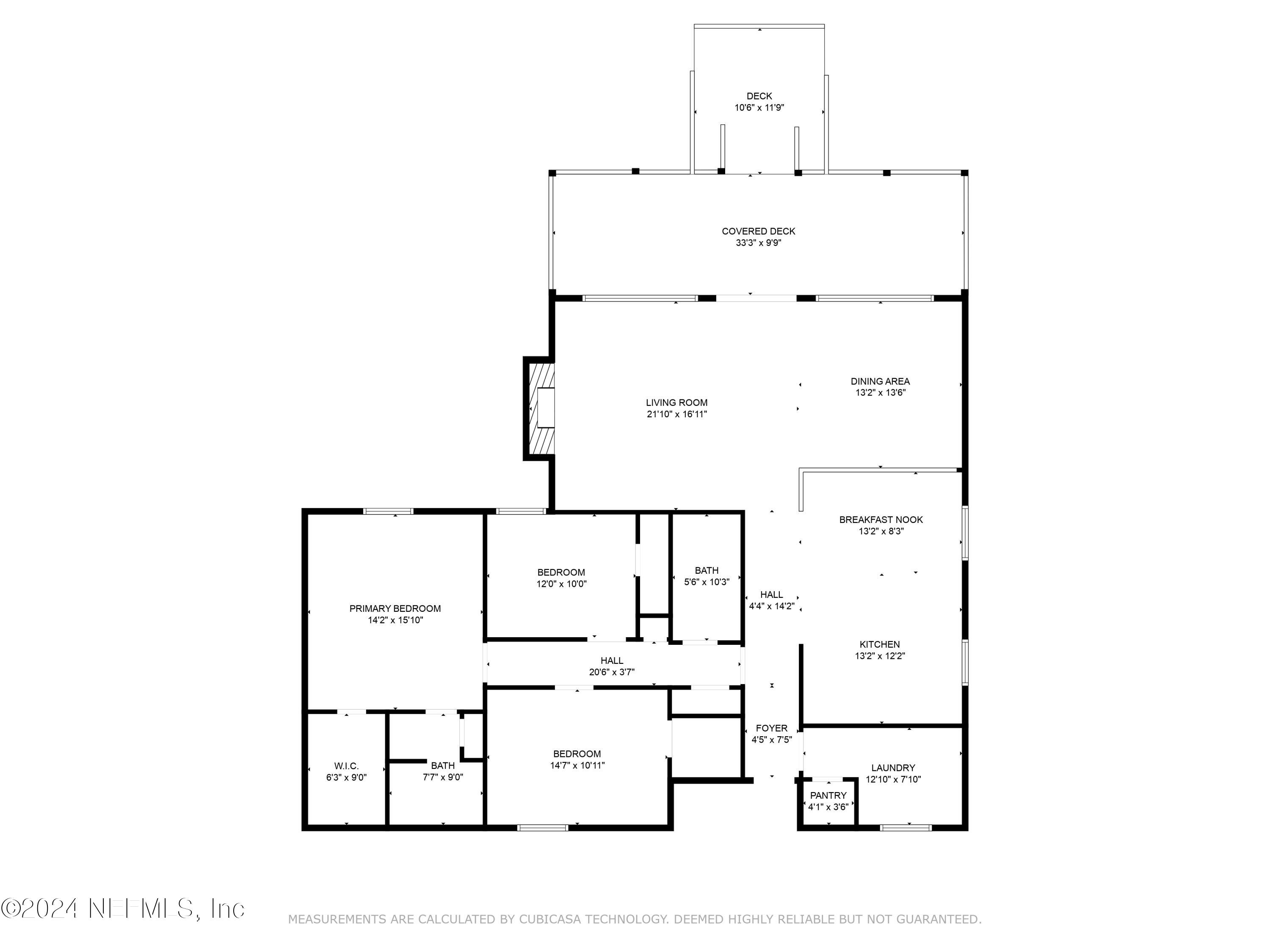 7079 Immokalee Road Keystone Heights, FL 32656 - Photo 48 of 48 Floor Plan