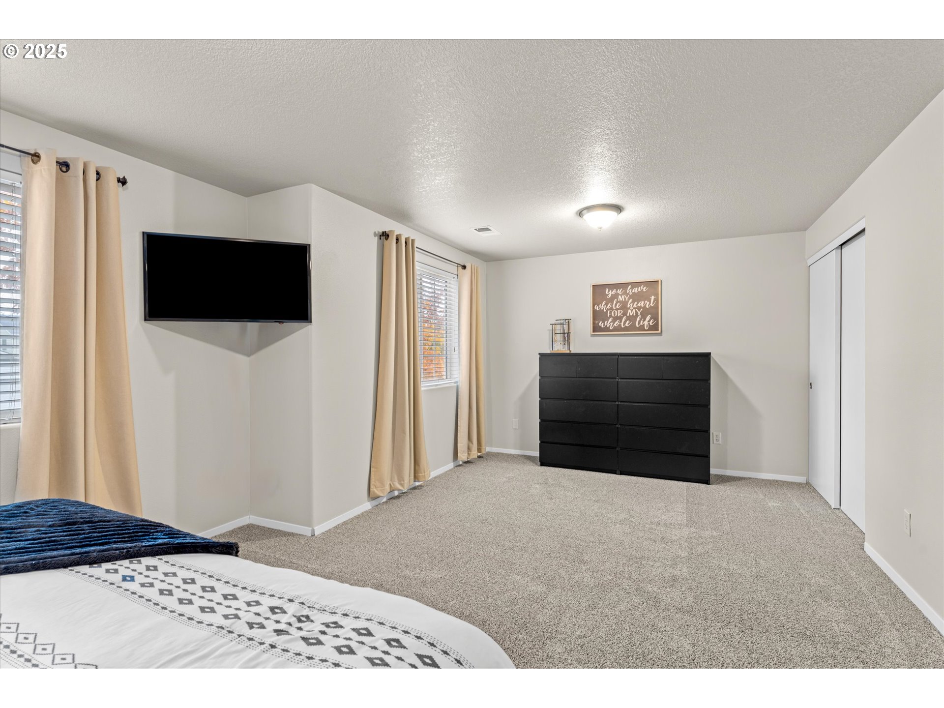 3019 Brooke Street Forest Grove, OR 97116 - Photo 18 of 34 a living room with a flat screen tv and a rug