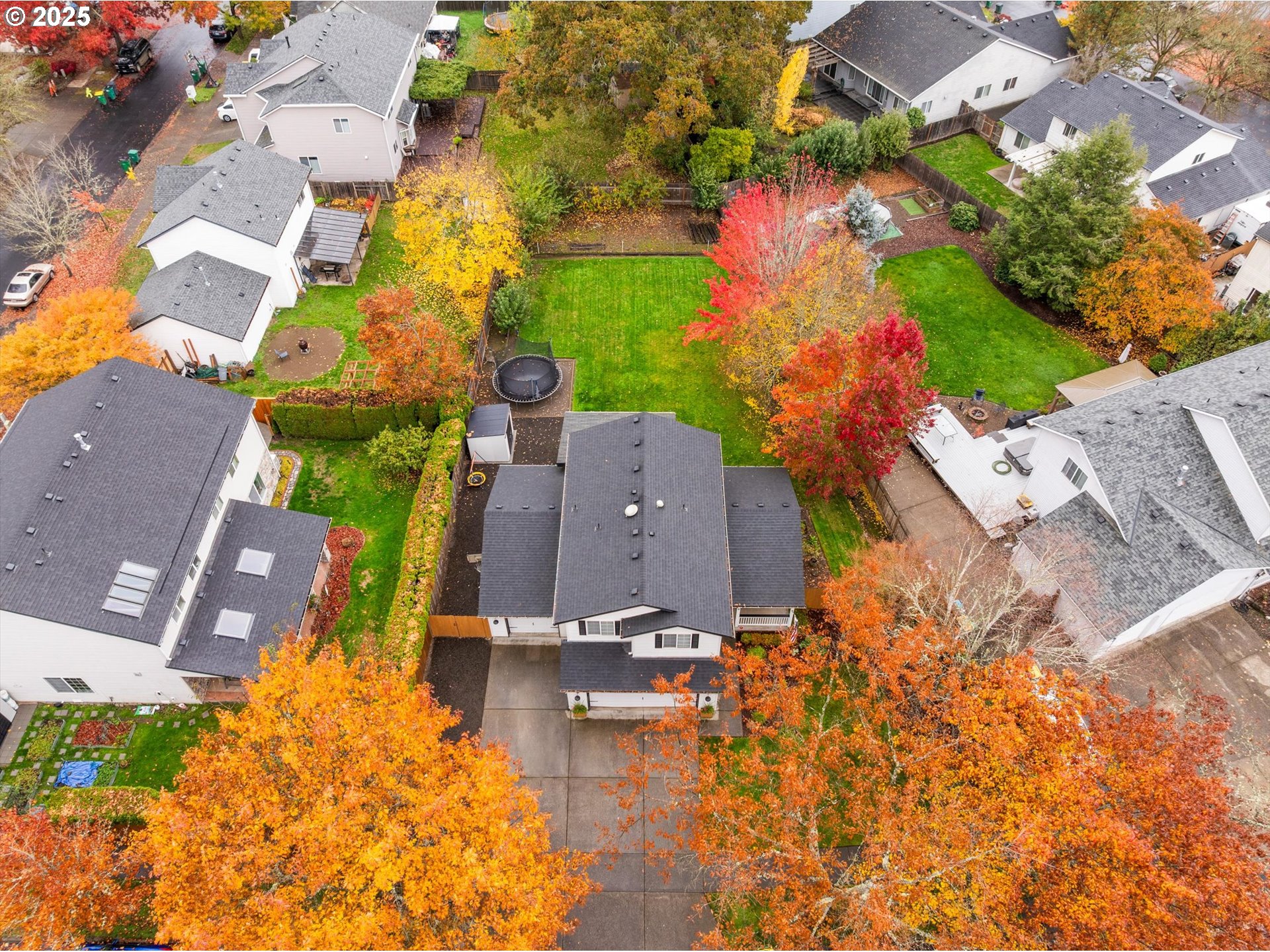3019 Brooke Street Forest Grove, OR 97116 - Photo 29 of 34 an aerial view of house with yard swimming pool and outdoor seating