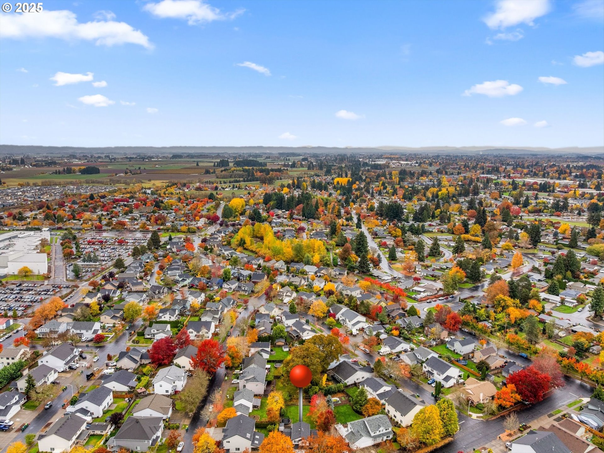 3019 Brooke Street Forest Grove, OR 97116 - Photo 31 of 34 an aerial view of a city