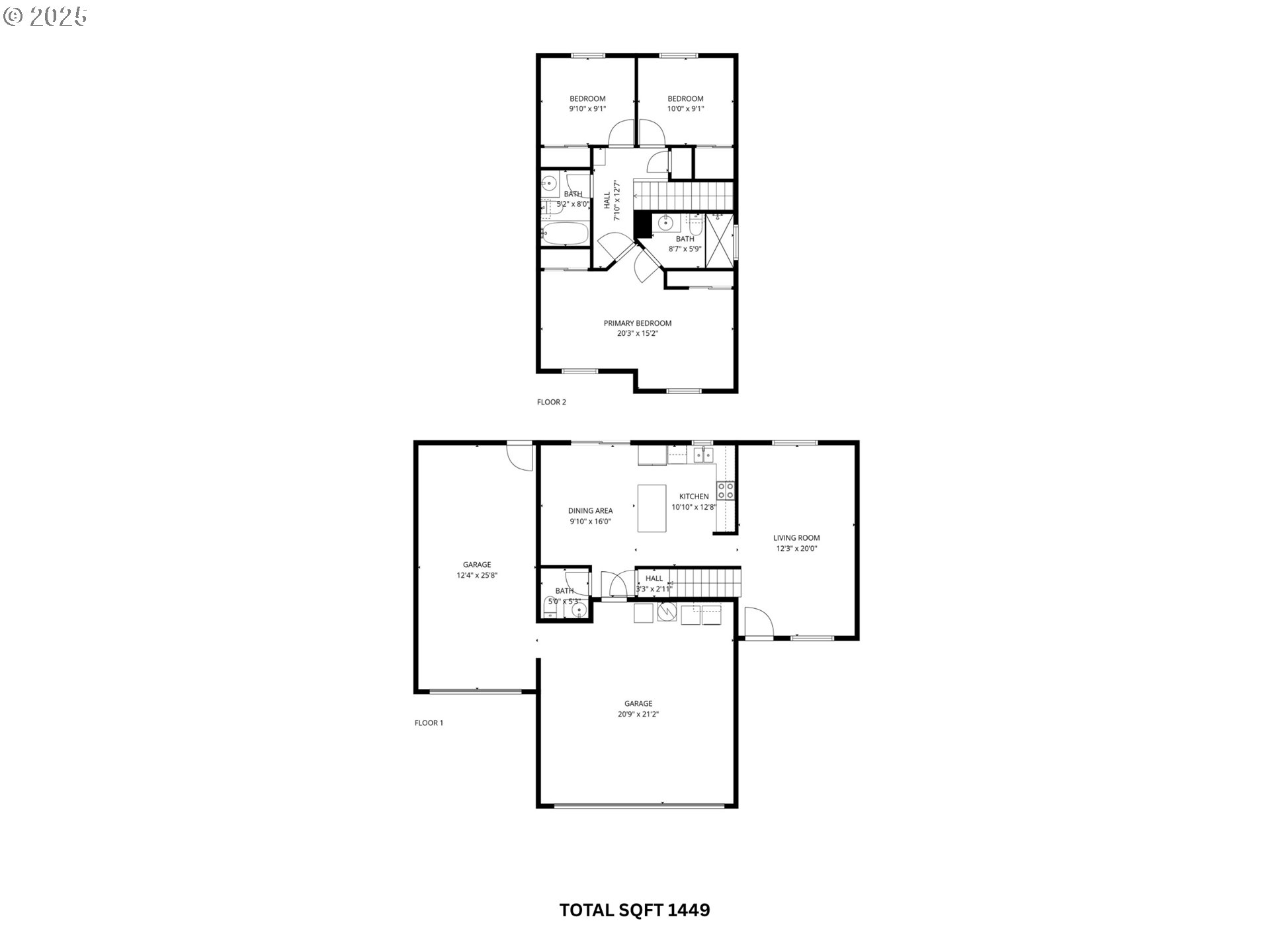 3019 Brooke Street Forest Grove, OR 97116 - Photo 34 of 34 a picture of floor plan