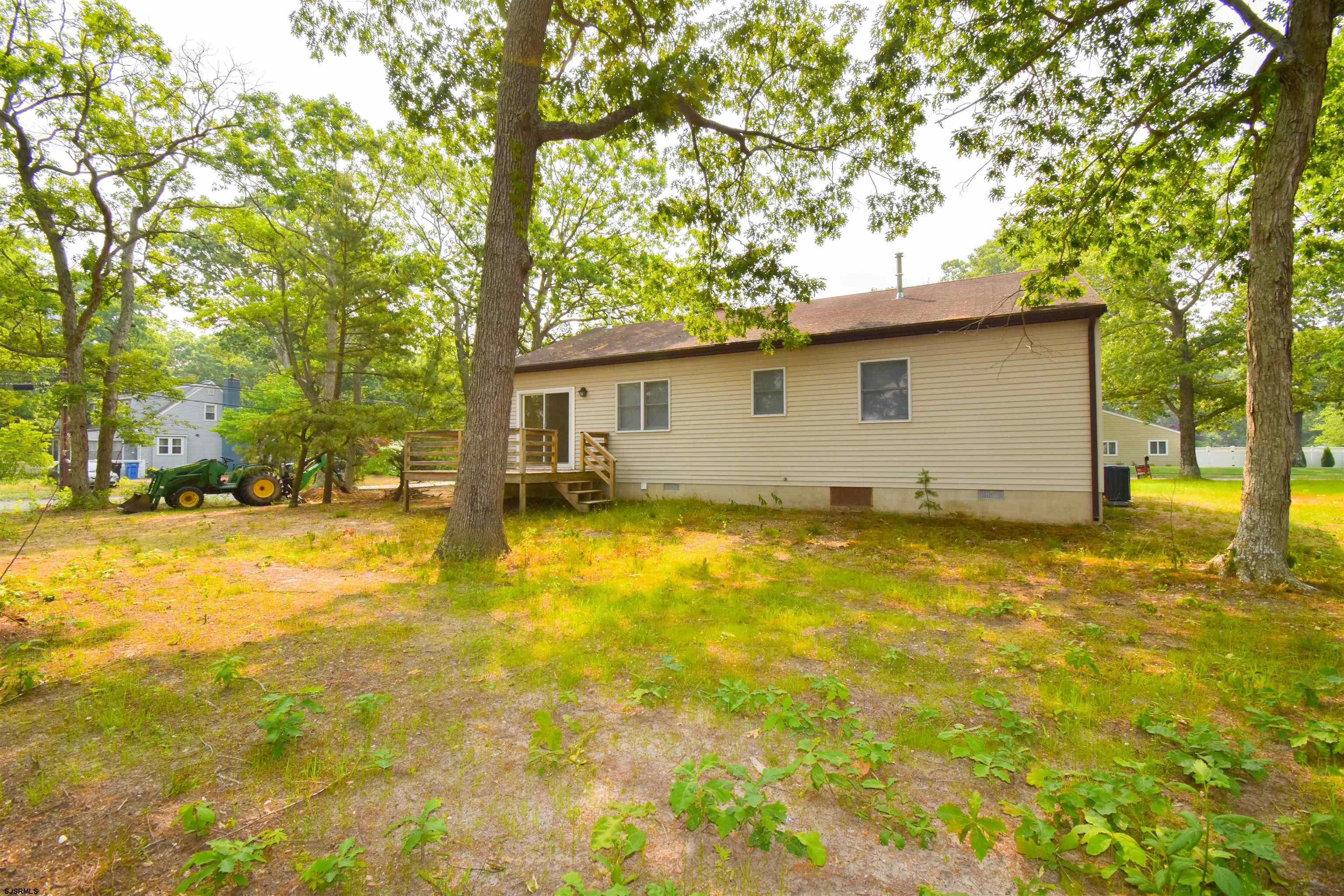 600 Stagecoach Road Marmora, NJ 08223 - Photo 24 of 29 a view of outdoor space yard and swimming pool