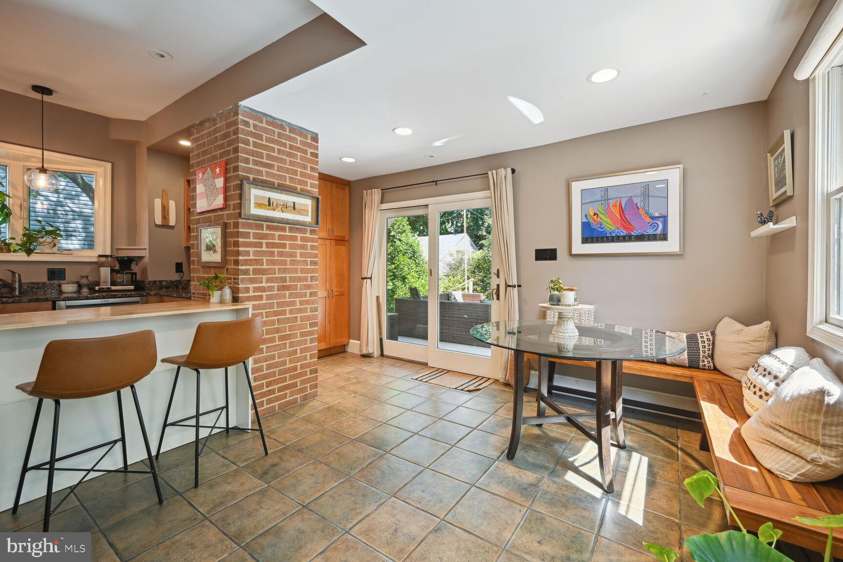 737 Thayer Avenue Silver Spring, MD 20910 - Photo 13 of 34 Kitchen with Breakfast Area