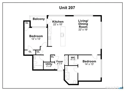 $699,000 | 33 North Water Street, Unit 207, Norwalk, CT 06854