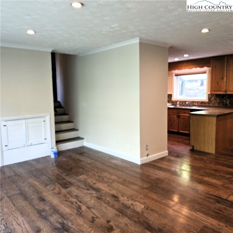 139 Charles Street Boone, NC 28607 - Photo 15 of 49 a view of kitchen with wooden floor and electronic appliances
