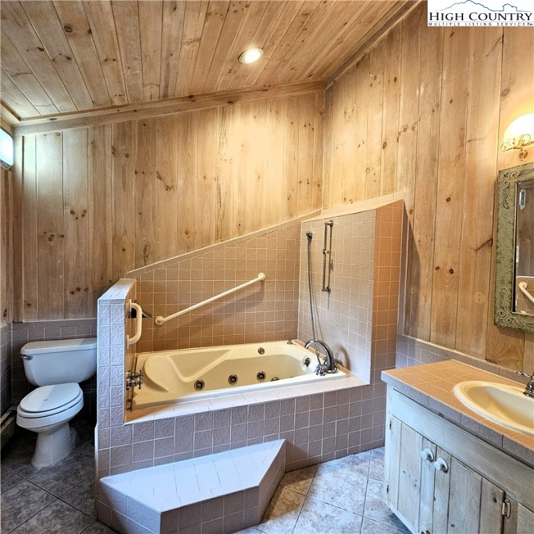 139 Charles Street Boone, NC 28607 - Photo 29 of 49 a bathroom with a tub a sink and a toilet