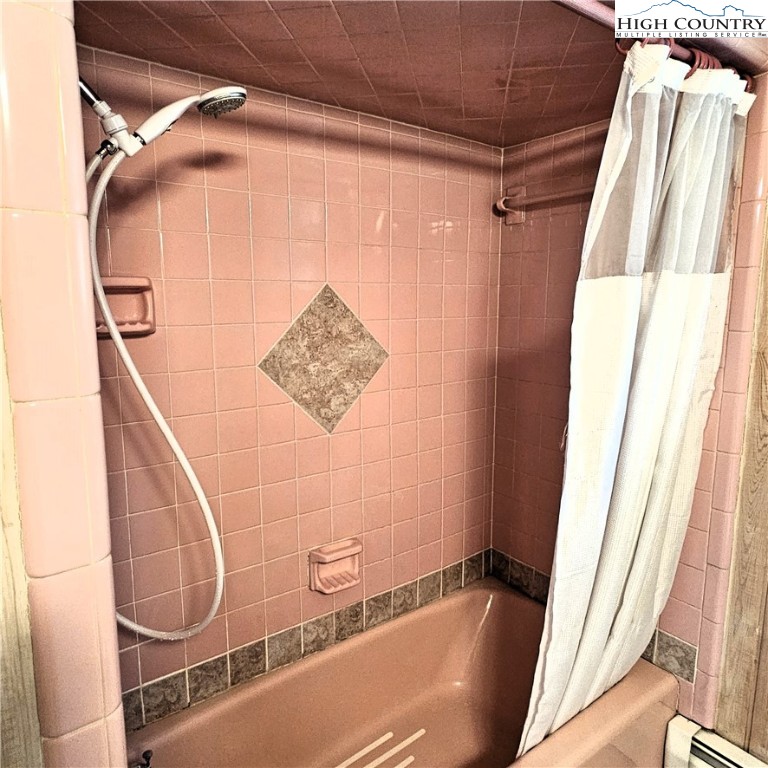 139 Charles Street Boone, NC 28607 - Photo 38 of 49 a bathroom with a shower and a sink