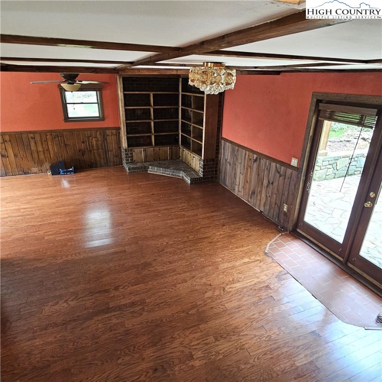 139 Charles Street Boone, NC 28607 - Photo 41 of 49 a view of a house with wooden floor and a window