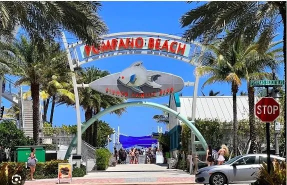 a front view of a building with street view