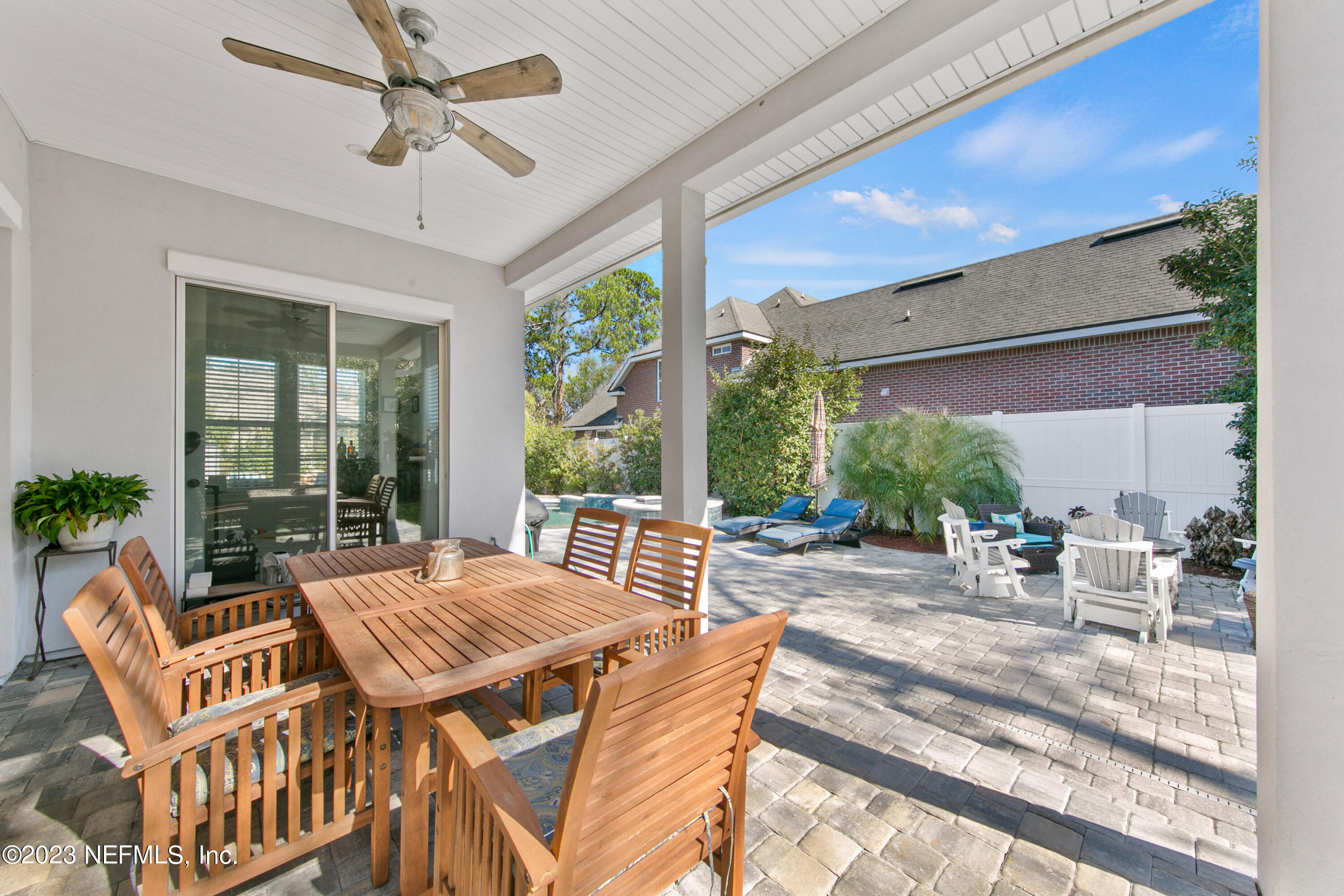 10015 Scott Mill Road Jacksonville, FL 32257 - Photo 35 of 42 Paved Lanai
