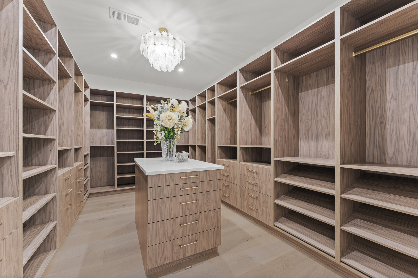 1504 Linden Circle Lemont, IL 60439 - Photo 23 of 54 a view of walk in closet with empty racks