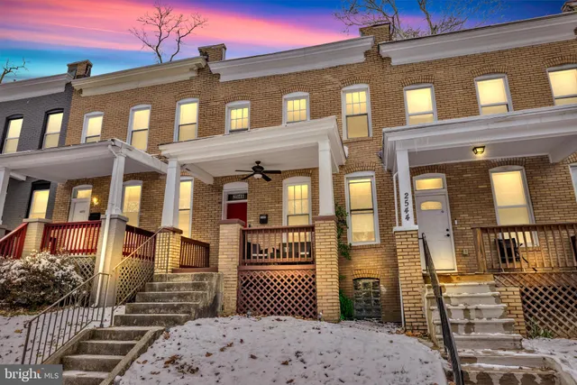 a front view of a multi story residential apartment building