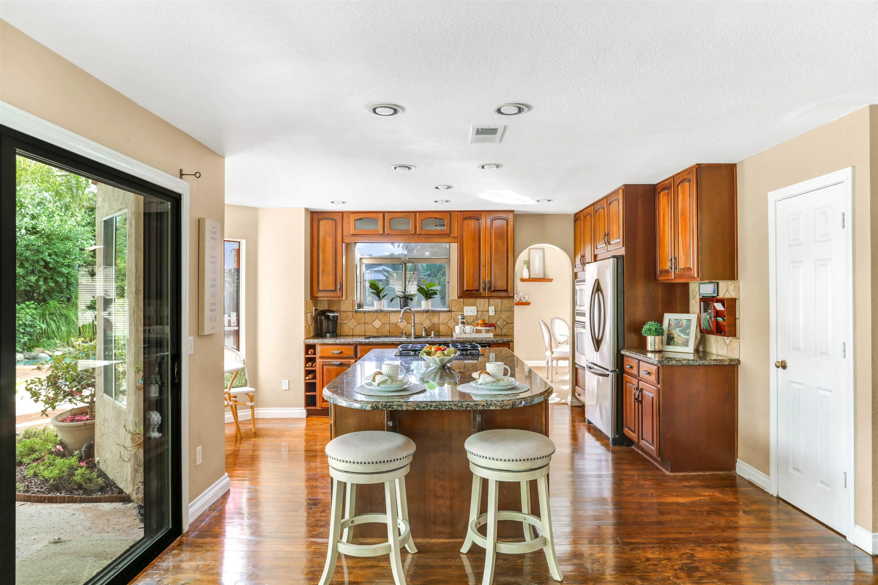 14153 Rio Court Poway, CA 92064 - Photo 15 of 48 a view of a dining room with furniture window and outside view