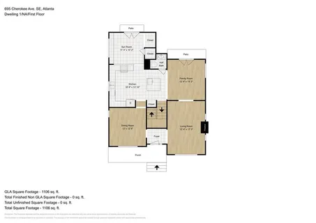 a picture of a floor plan