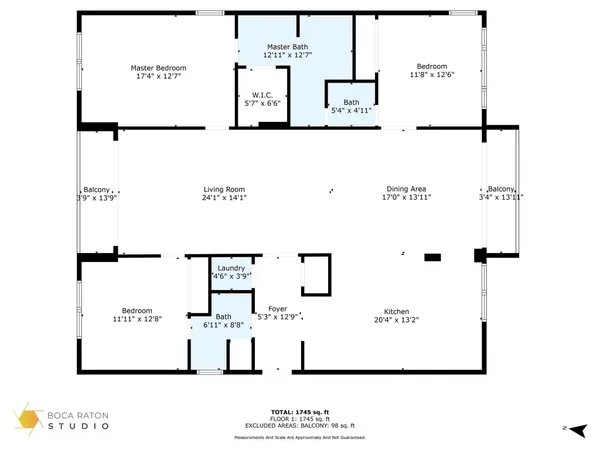 $5,500 | 250 East Royal Palm Road, Unit 2A, Boca Raton, FL 33432