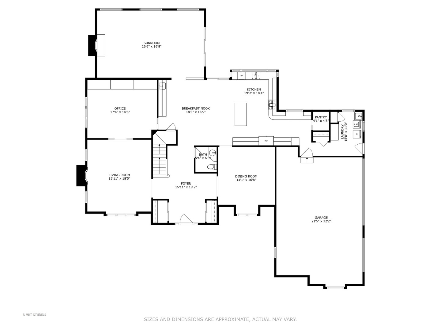 6705 Fieldstone Drive Burr Ridge, IL 60527 - Photo 11 of 41 a picture of floor plan