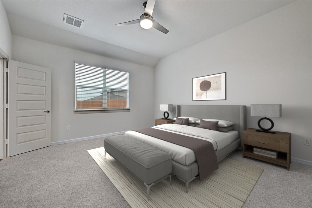 7517 Peggie Nell Drive Austin, TX 78724 - Photo 12 of 37 a bedroom with a bed and a dresser