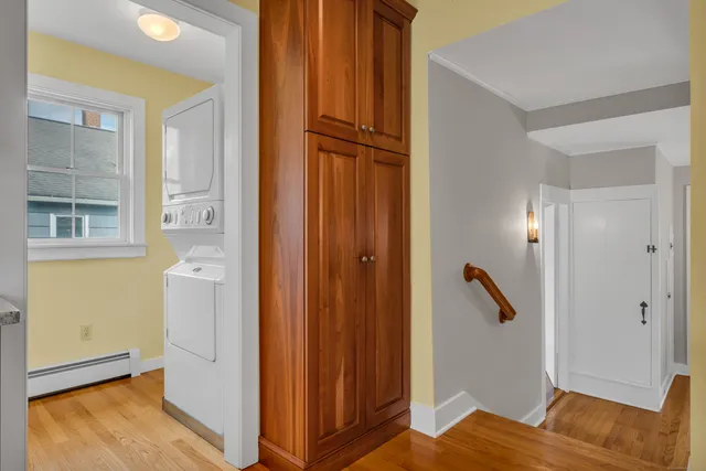 a view of a bedroom with closet