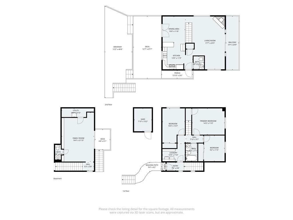 460 Pioneer Road Lake Arrowhead, CA 92352 - Photo 5 of 48 a picture of a floor plan