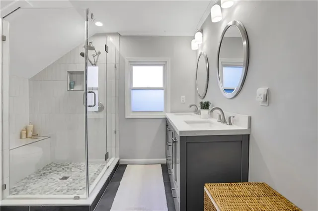 a view of a deck with furniture and wooden floor