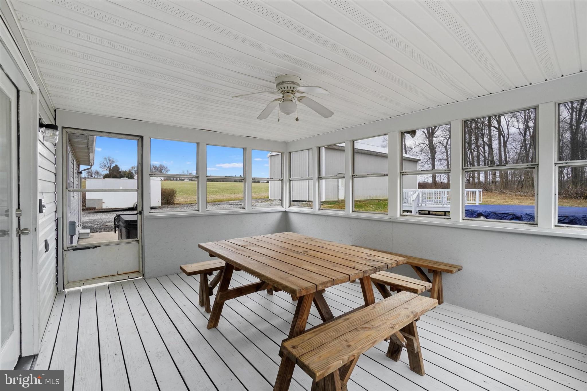 13516 Fishel Road Felton, PA 17322 - Photo 13 of 51 Enclosed Back Porch