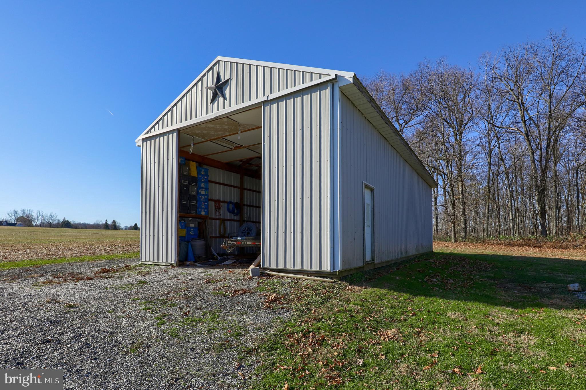13516 Fishel Road Felton, PA 17322 - Photo 32 of 51 Pole building has front and rear entry/exit