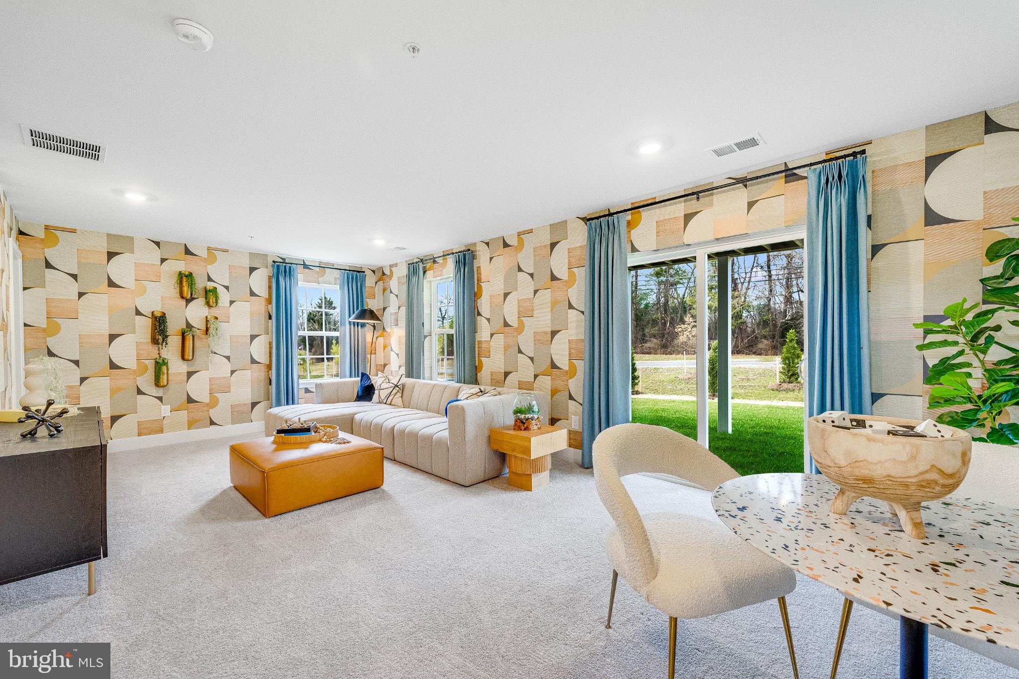 1716 Water Xing Road Baltimore, MD 21208 - Photo 9 of 21 a living room with furniture and a large window