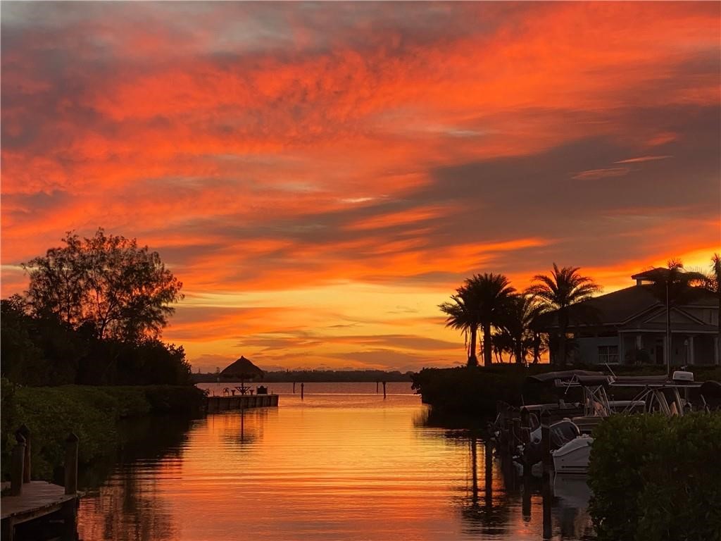 9635 Riverside Drive, Unit 4 Sebastian, FL 32958 - Photo 36 of 36 a view of a lake with a outdoor space
