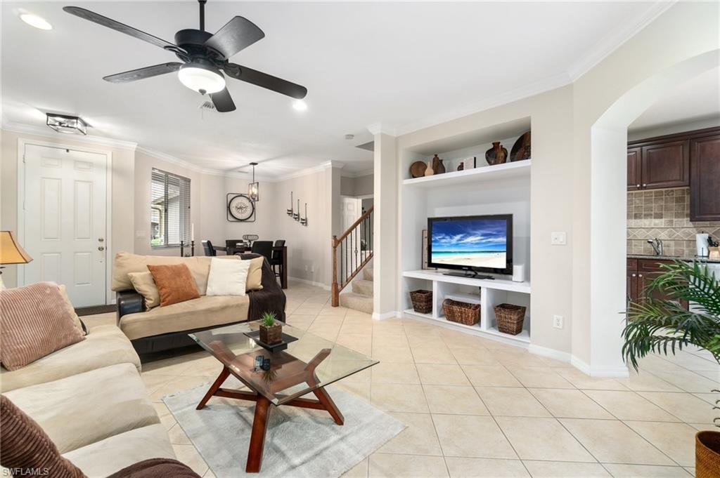 17577 Brickstone Loop Fort Myers, FL 33967 - Photo 6 of 33 a living room with furniture and a flat screen tv