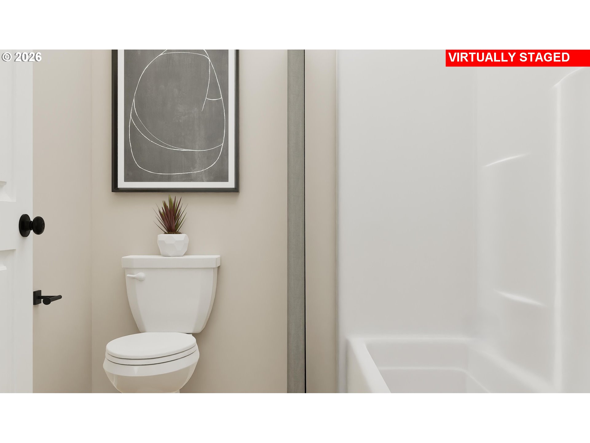 3301 Quail Avenue Gervais, OR 97026 - Photo 22 of 23 a bathroom with a toilet and a vanity