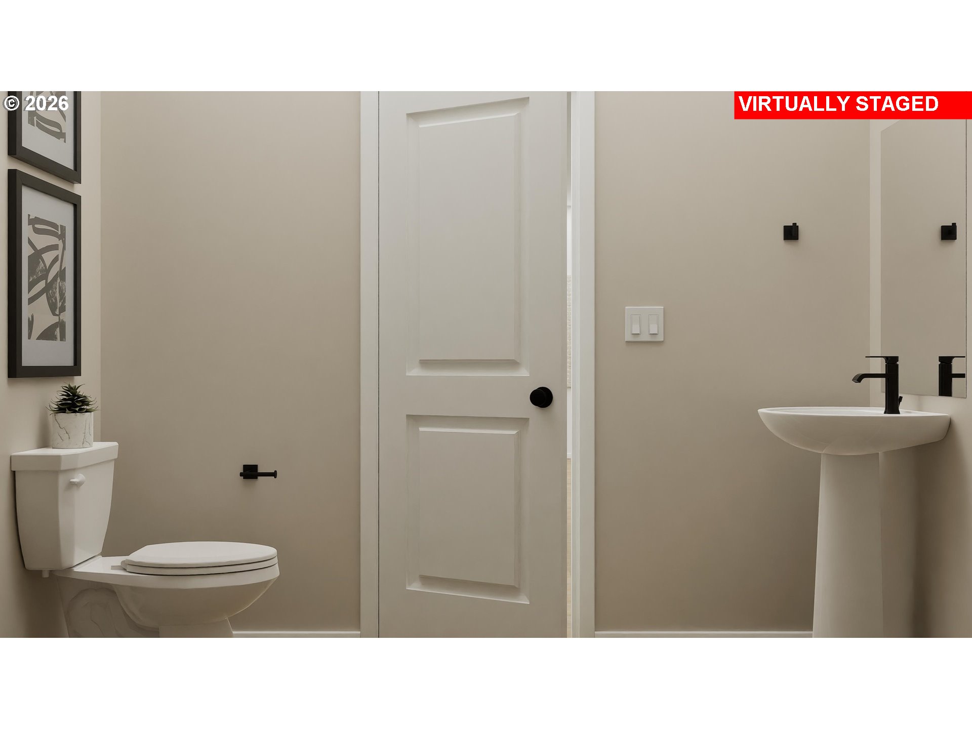 3301 Quail Avenue Gervais, OR 97026 - Photo 10 of 23 a bathroom with a sink a toilet and mirror