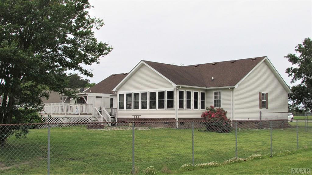 159 Scotland Road Camden, NC 27921 - Photo 46 of 49 Back w/ Large Three season room