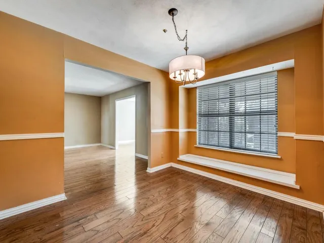 a view of livingroom with hardwood floor and window