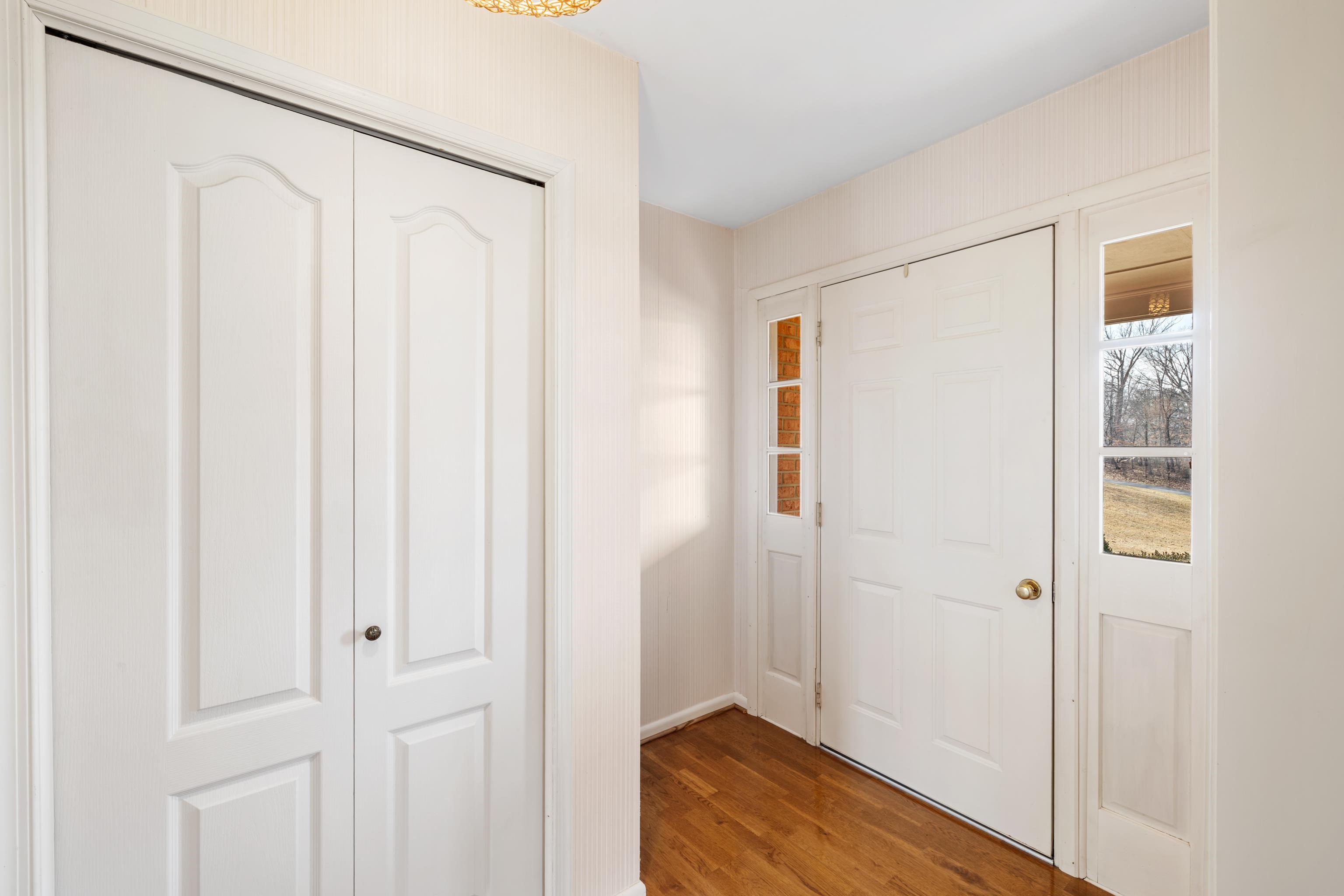 431 Mt Pisgah Road Mount Sidney, VA 24467 - Photo 20 of 72 a view of a hallway with wooden floor