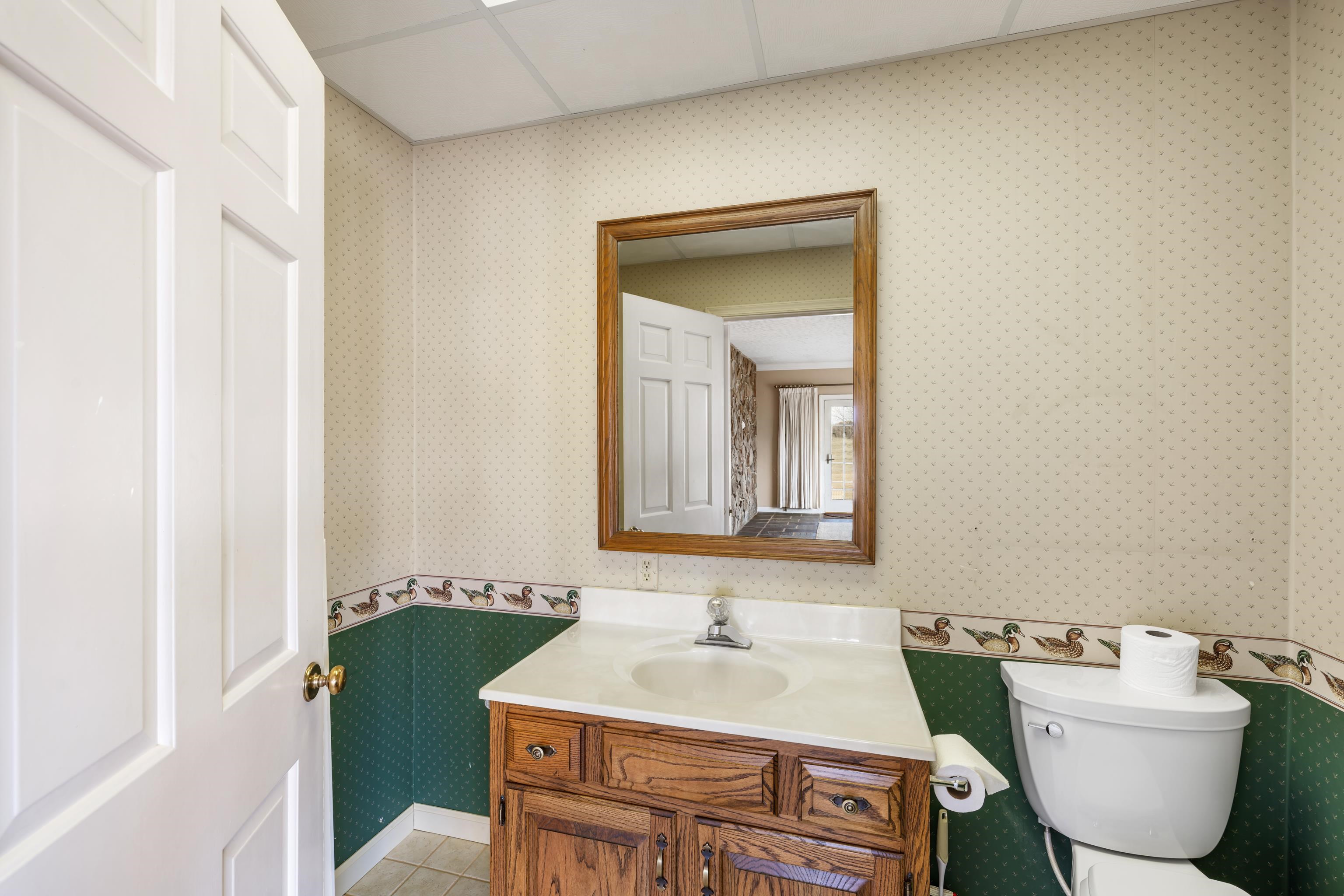 431 Mt Pisgah Road Mount Sidney, VA 24467 - Photo 37 of 72 a bathroom with a sink and a toilet