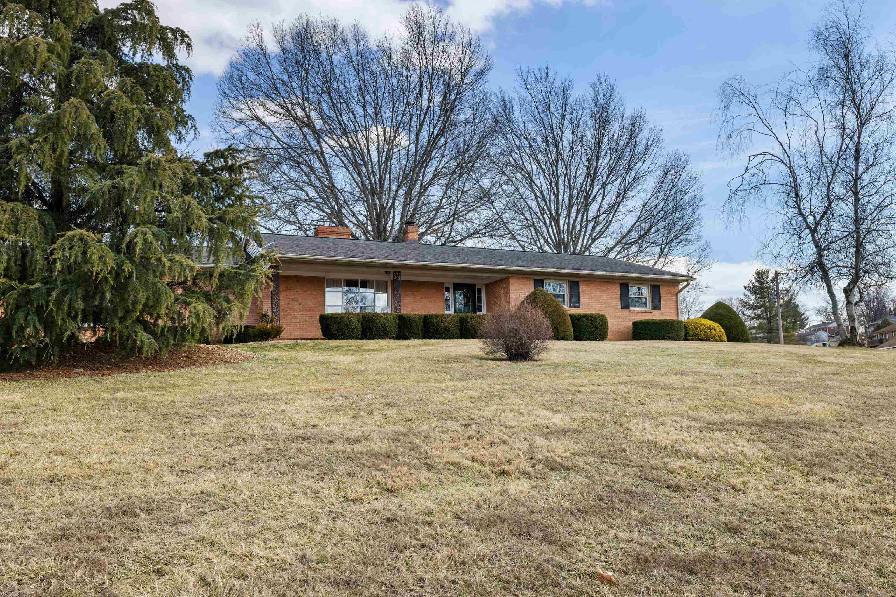 431 Mt Pisgah Road Mount Sidney, VA 24467 - Photo 71 of 72 a front view of a house with a yard and garage