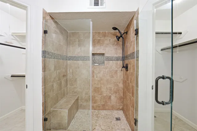 a house with trees in front of it