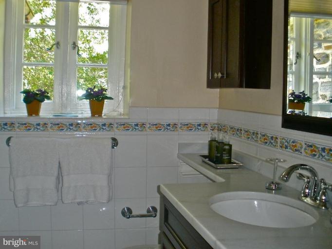 201 Goodale Road Baltimore, MD 21212 - Photo 6 of 30 a bathroom with a sink and a mirror
