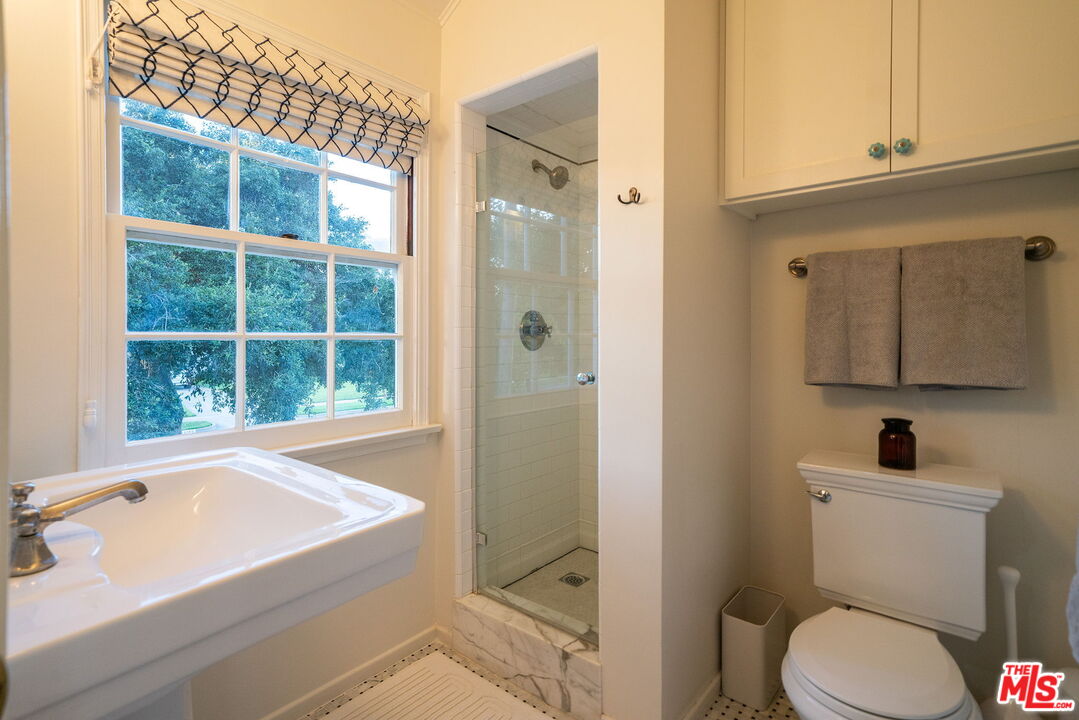 2166 Las Lunas Street Pasadena, CA 91107 - Photo 40 of 64 a bathroom with a toilet and a sink