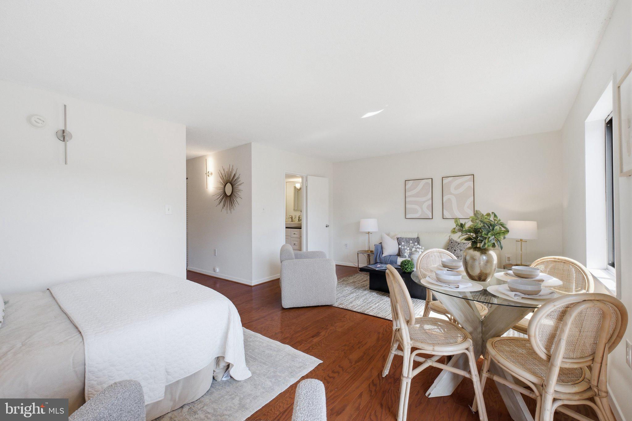 1718 P Street Northwest, Unit 809 Washington, DC 20036 - Photo 2 of 24 Bright and airy modern living space.