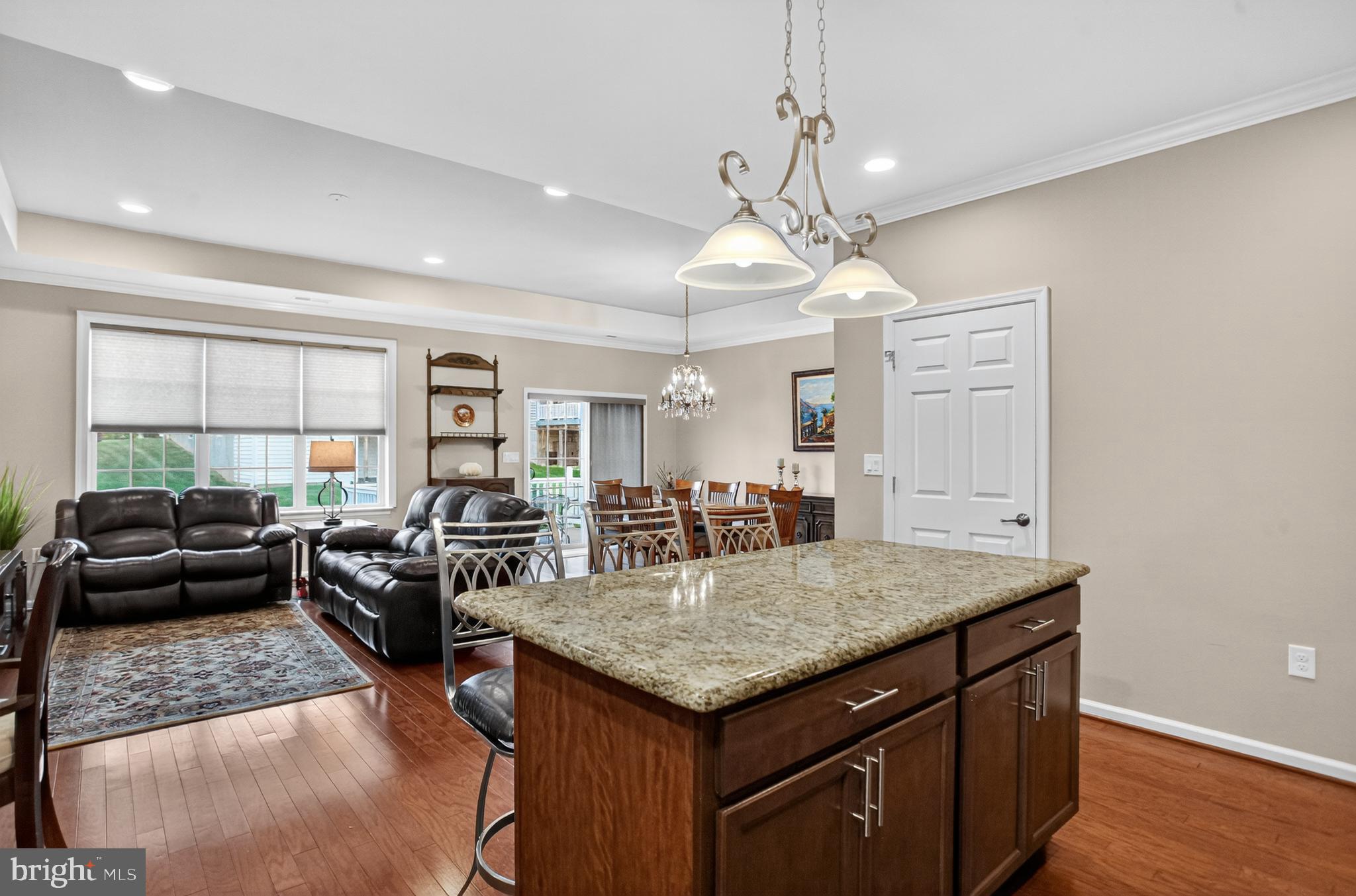 2680 Iris Lane Philadelphia, PA 19116 - Photo 11 of 30 a view of a kitchen with granite countertop living room