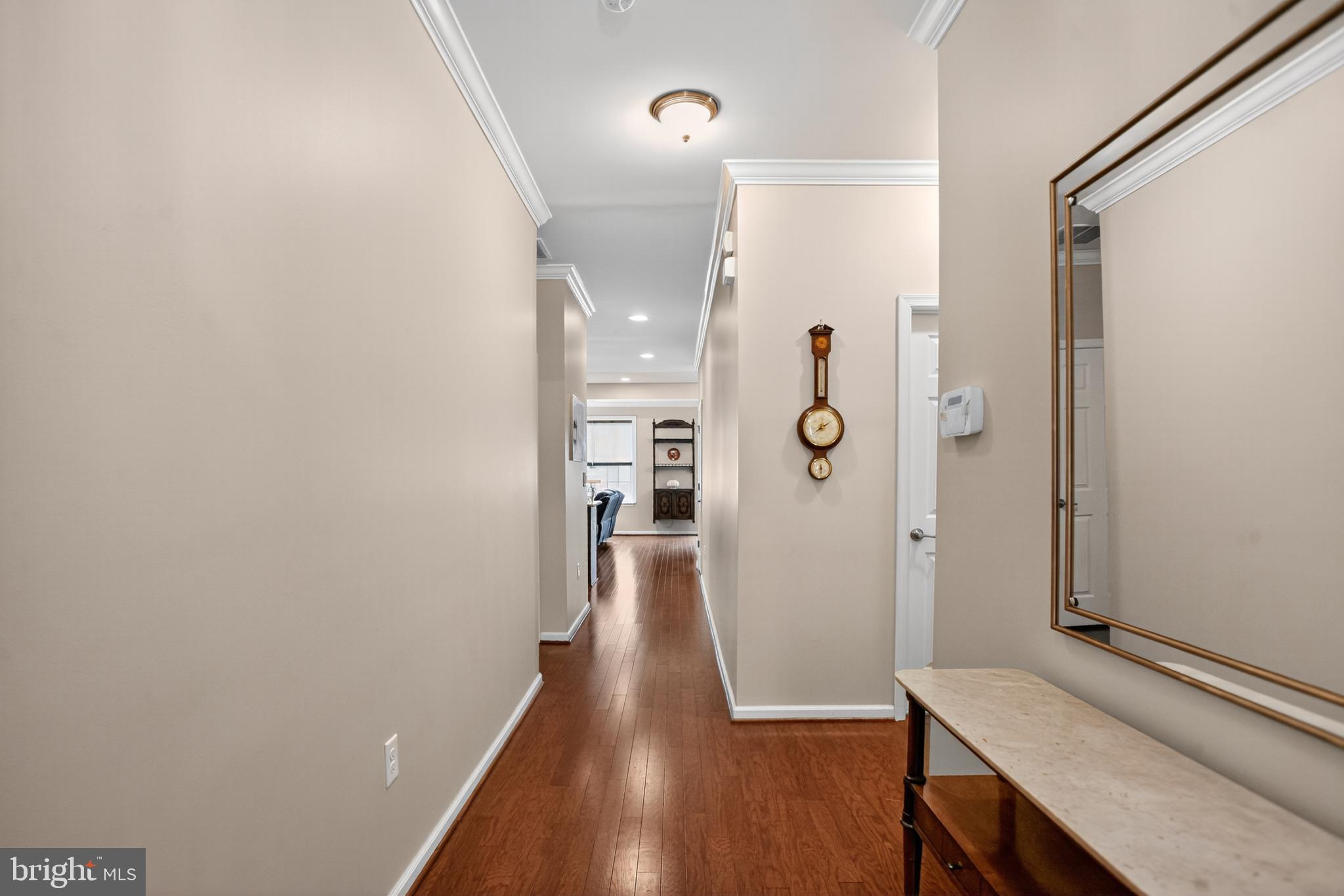 2680 Iris Lane Philadelphia, PA 19116 - Photo 5 of 30 a view of a hallway with wooden floor
