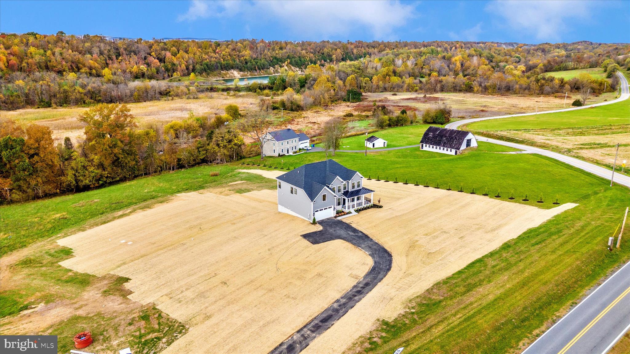 10242 Daysville Road Walkersville, MD 21793 - Photo 43 of 44 a view of a swimming pool with a yard