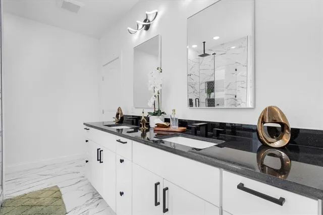 a very nice looking room with a large window