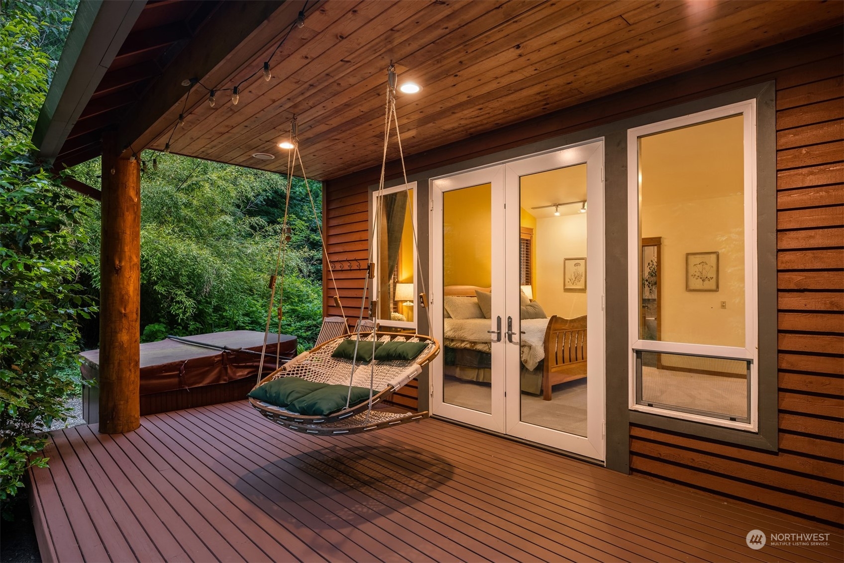11417 Kelly Road Northeast Carnation, WA 98014 - Photo 31 of 39 a outdoor space with furniture and wooden floor