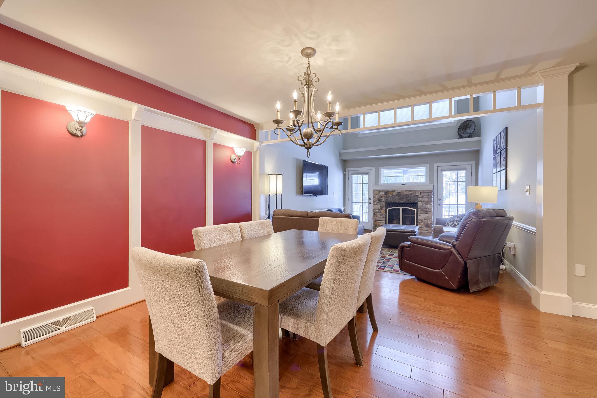 147 Fieldcrest Lane Ephrata, PA 17522 - Photo 13 of 47 a view of a dining room with furniture window and wooden floor