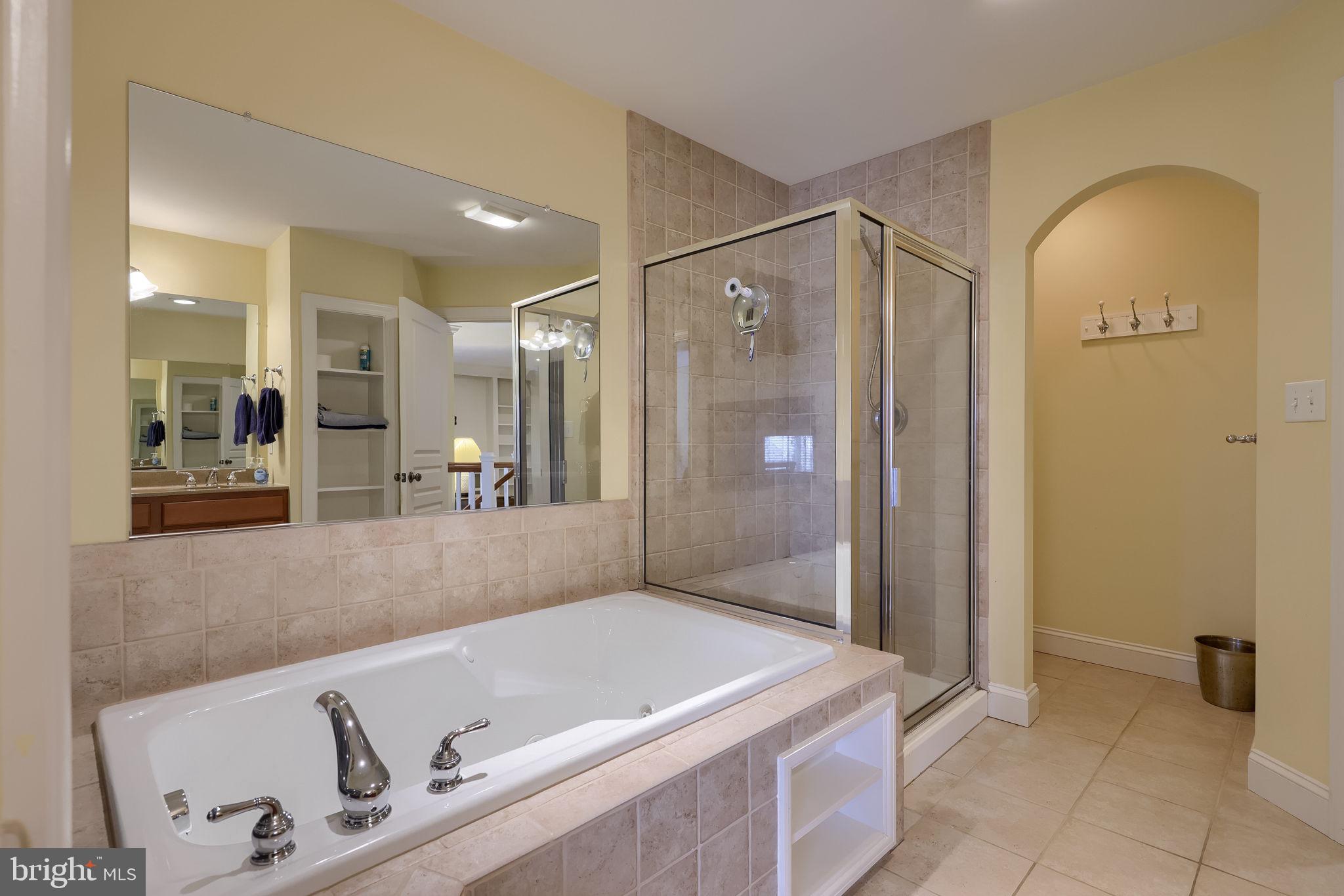 147 Fieldcrest Lane Ephrata, PA 17522 - Photo 39 of 47 a bathroom with a tub a sink and mirrors